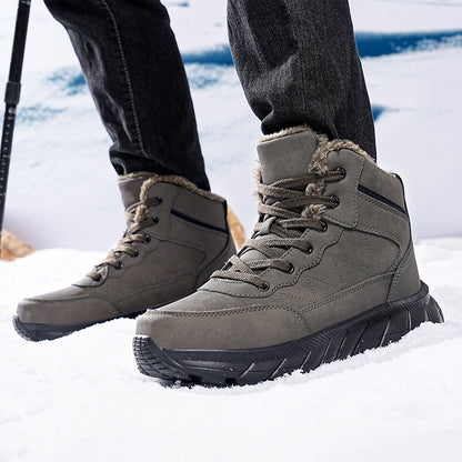 Bottes d'hiver pour femmes avec doublure isolante et semelle antidérapante Chic und Stil