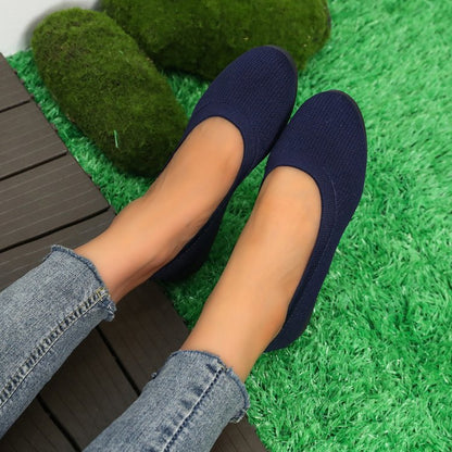 Women Comfortable Slip-On Ballet Flats Chic und Stil