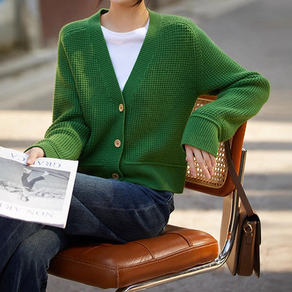 Cardigan en tricot confortable pour femmes Chic und Stil