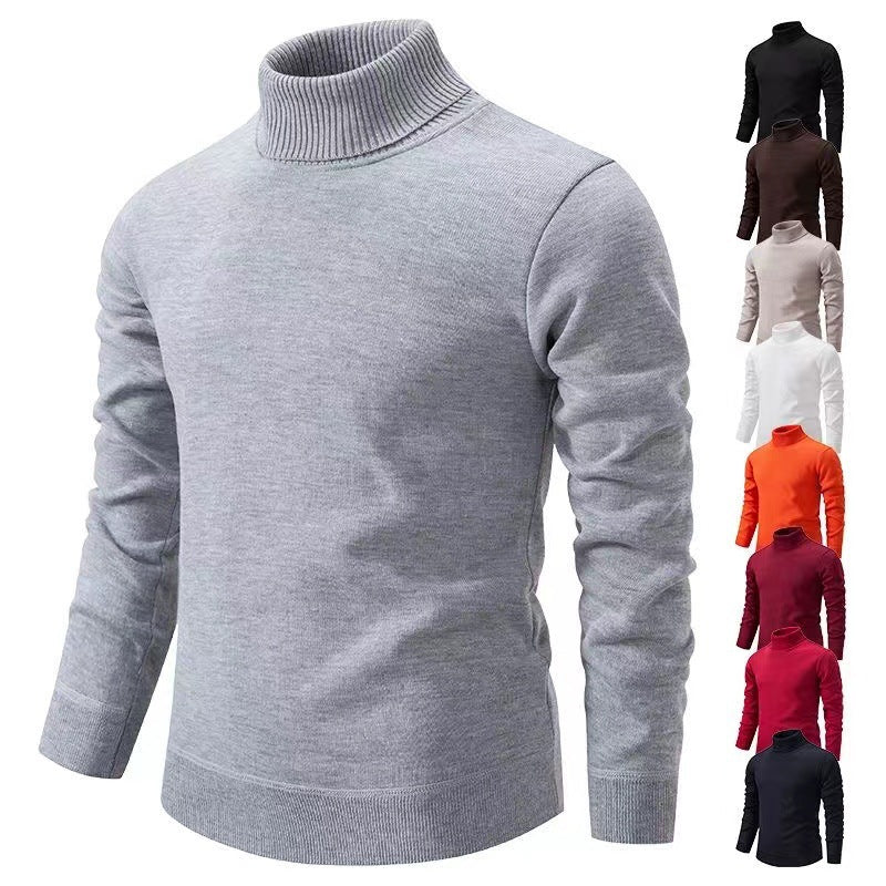 Chic turtleneck pullover for men in high-quality cotton Chic and Style