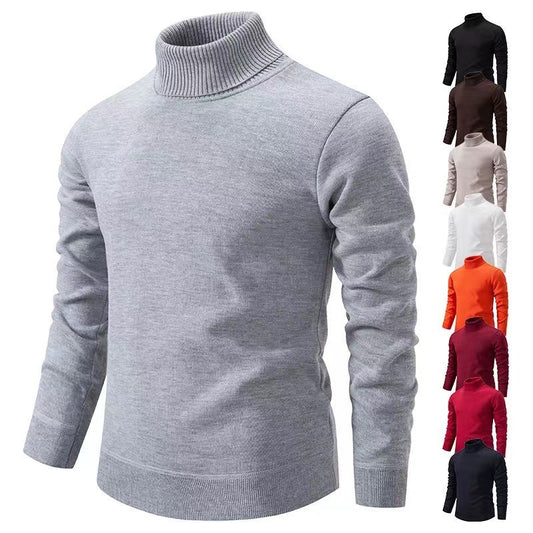 Chic turtleneck pullover for men in high-quality cotton Chic and Style