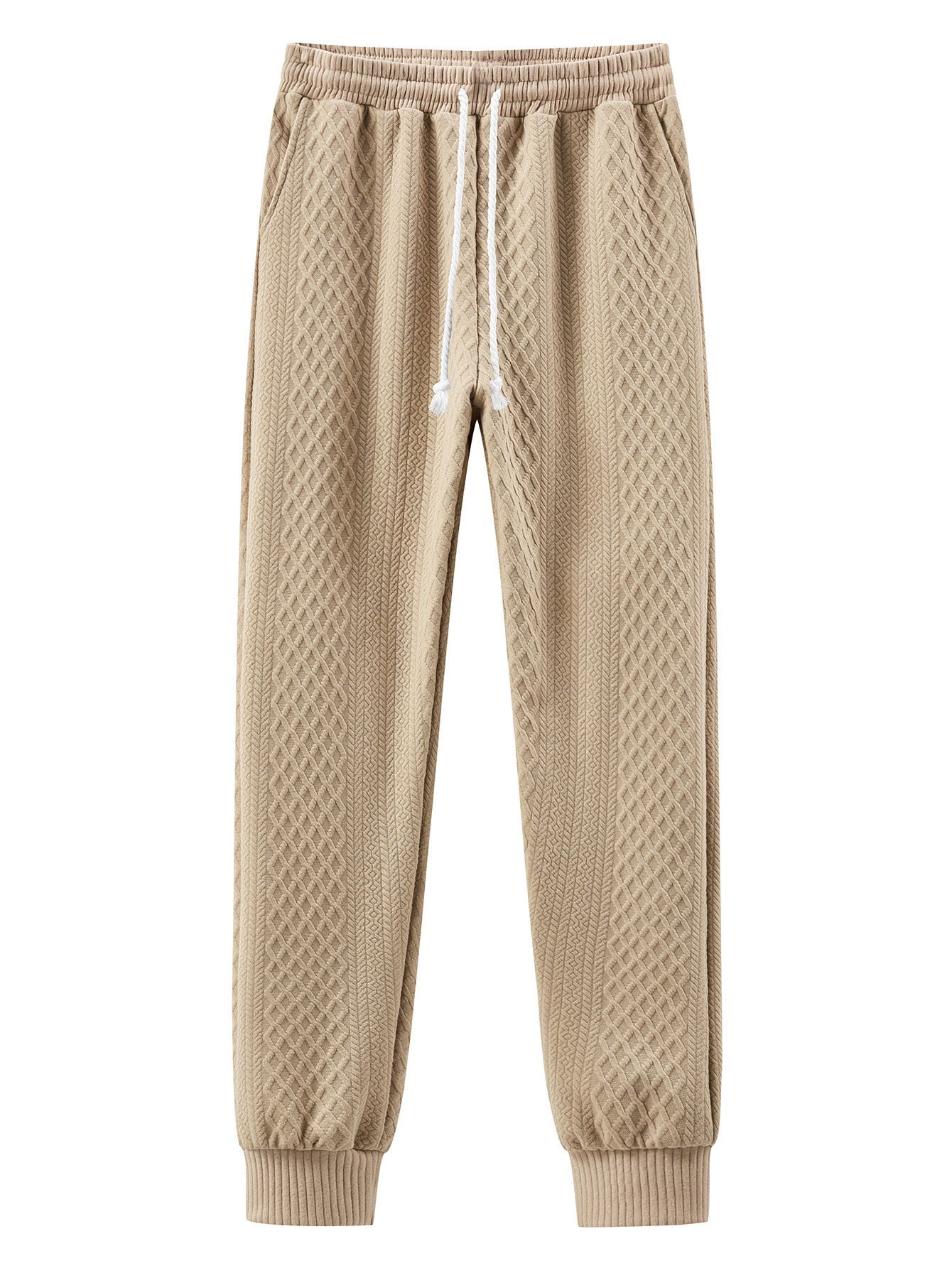 Comfortable sweatpants for men with an innovative structured design and an adjustable waist Chic and Style