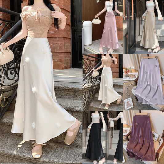 Femmes Élégant Robe Maxi Off-Shoulder Chic und Stil