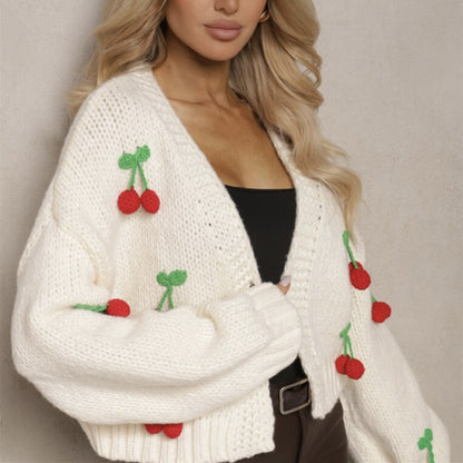 Women Playful Knit Vest with Decorative Details Chic and Style