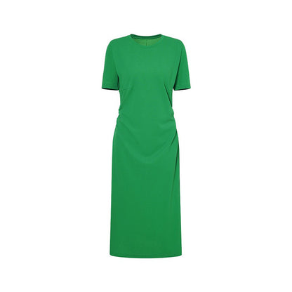 Robe midi élégante à fente haute Chic und Stil