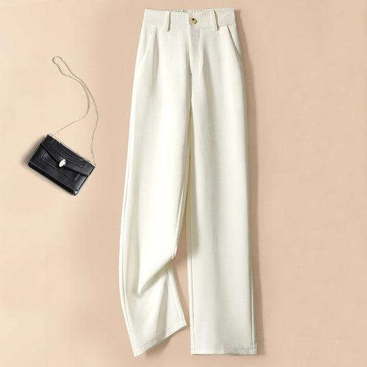 Pantalon tailleur large pour femme Chic und Stil