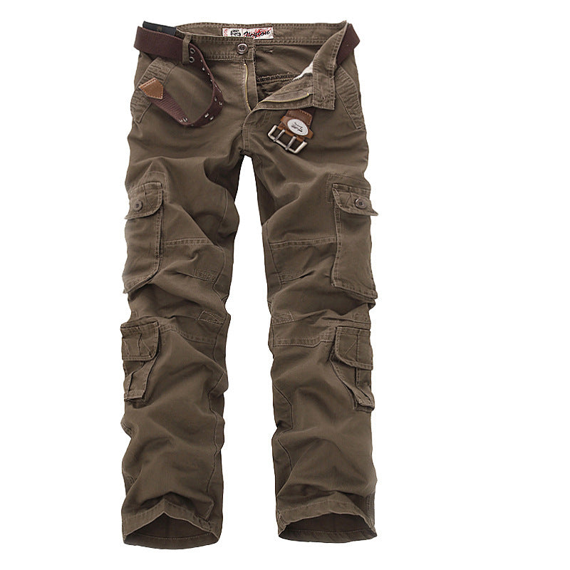 Multifunctional cargo pants for men with adjustable waist and numerous pockets Chic and Style