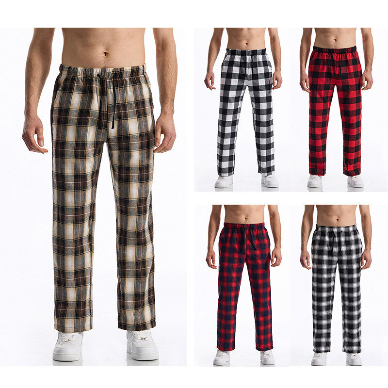 Men's flannel pajama pants Chic und Stil