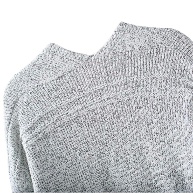 Dames gros tricot cardigan avec poches ouvertes et silhouette décontractée Chic und Stil