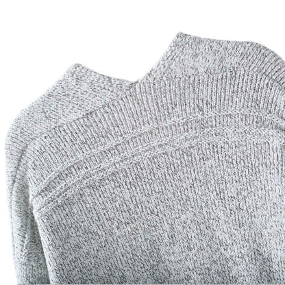 Dames gros tricot cardigan avec poches ouvertes et silhouette décontractée Chic und Stil