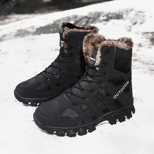 Bottes pour dames pour une aventure en plein air avec doublure chaude et semelle antidérapante Chic und Stil