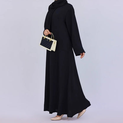Robe maxi femme avec coupe élégante et jeu large Chic und Stil
