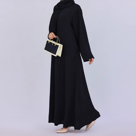 Robe maxi femme avec coupe élégante et jeu large Chic und Stil