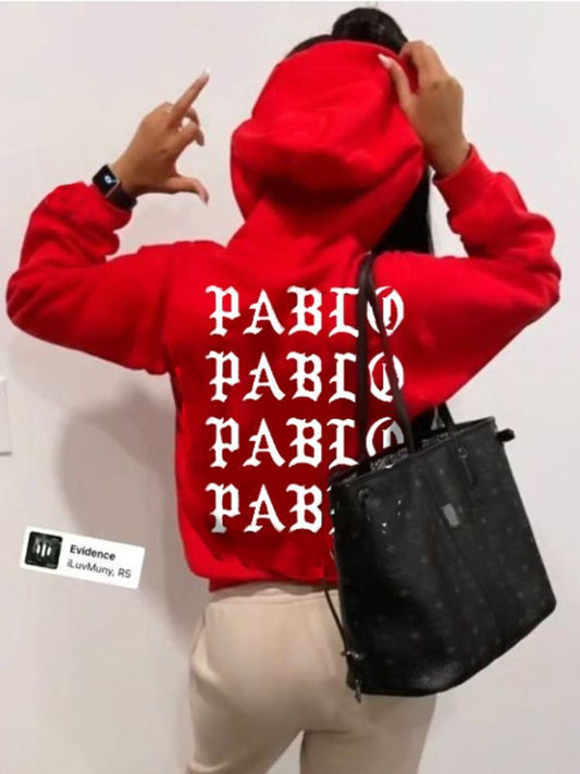 Pull à capuche pour femmes avec déclaration graphique Chic und Stil