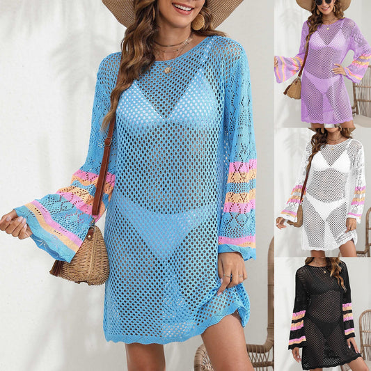 Ladies Lightweight Knit Beach Cover-Up Chic and Stylish