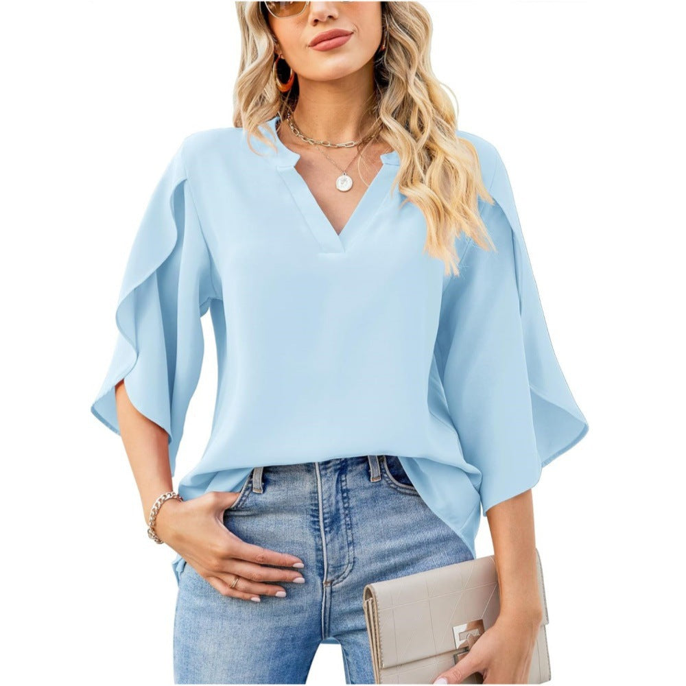 Blouse fluide élégante pour femmes Chic und Stil