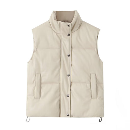 Dames gilet matelassé Chic und Stil