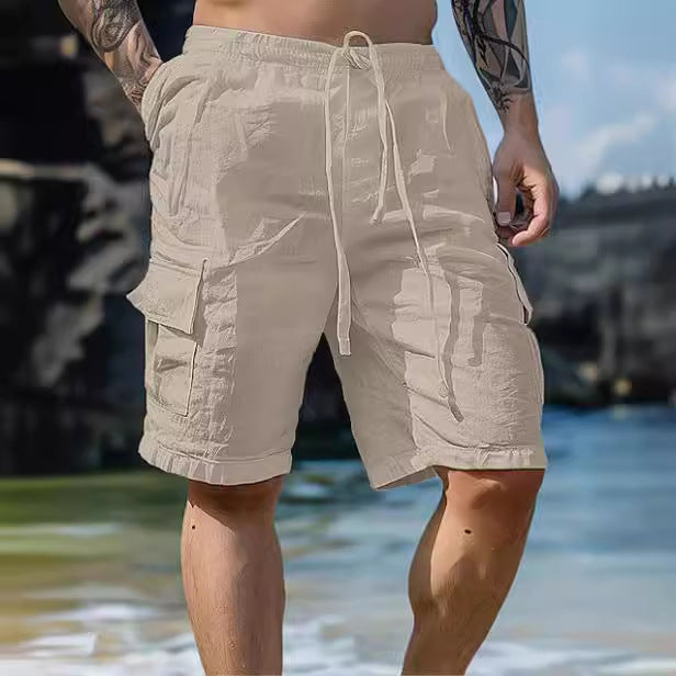 Shorts cargo pour hommes avec plusieurs poches Chic und Stil