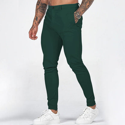 Chic and Style slim-fit chino pants for men
