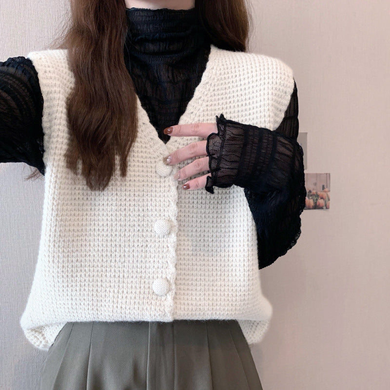 Dames gilet en tricot Chic und Stil