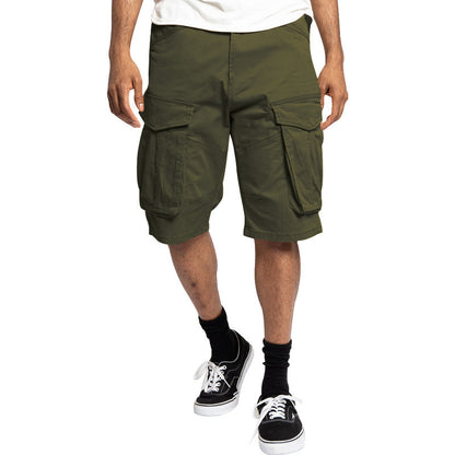 Shorts cargo pour hommes avec poches polyvalentes et taille élastique Chic und Stil