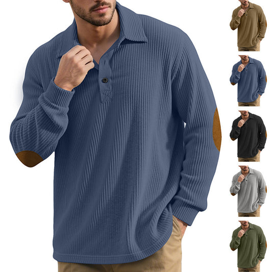 Men's Long Sleeve Polo Chic and Style