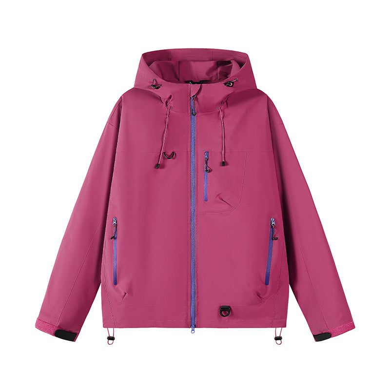 Functional jacket for men with adjustable hood and practical zippered pockets Chic and Style
