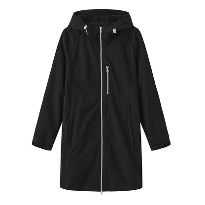 Functional women's jacket with adjustable hood Chic and Style