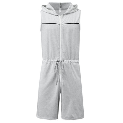 Costume sans manches pour homme avec capuche et cordon de serrage pratique Chic und Stil