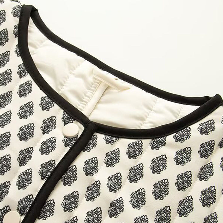 Dames Blazer élégant avec motif floral Chic und Stil