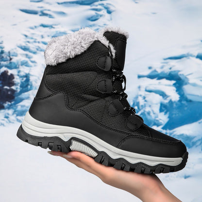 Bottes d'hiver chaudes pour dames avec polaire isolante et semelle antidérapante Chic und Stil