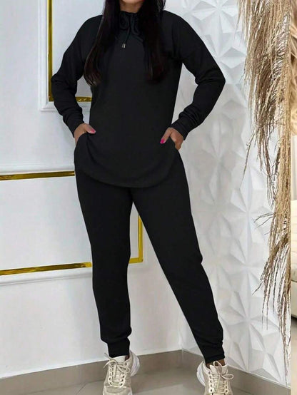 Women's sporty leisure set with hoodie and comfortable jogging pants Chic and Style