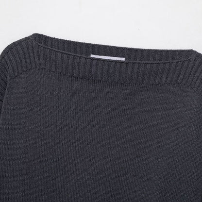 Pull décontracté pour femmes avec un col large et élégant Chic und Stil
