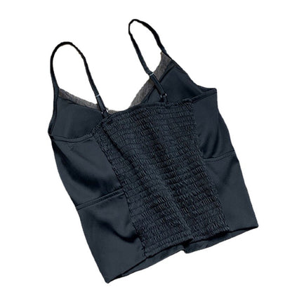 Haut cami superposé élégant pour femmes Chic und Stil