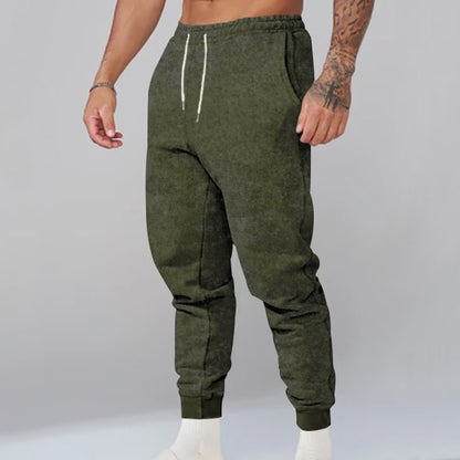 Comfortable sweatpants for men with elastic waist and sporty style Chic and Style