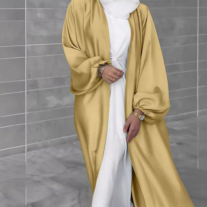 Dames élégant long cardigan en tissu fluide avec une coupe ample Chic und Stil