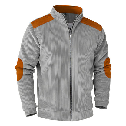 Veste de loisir pour hommes avec col montant Chic und Stil