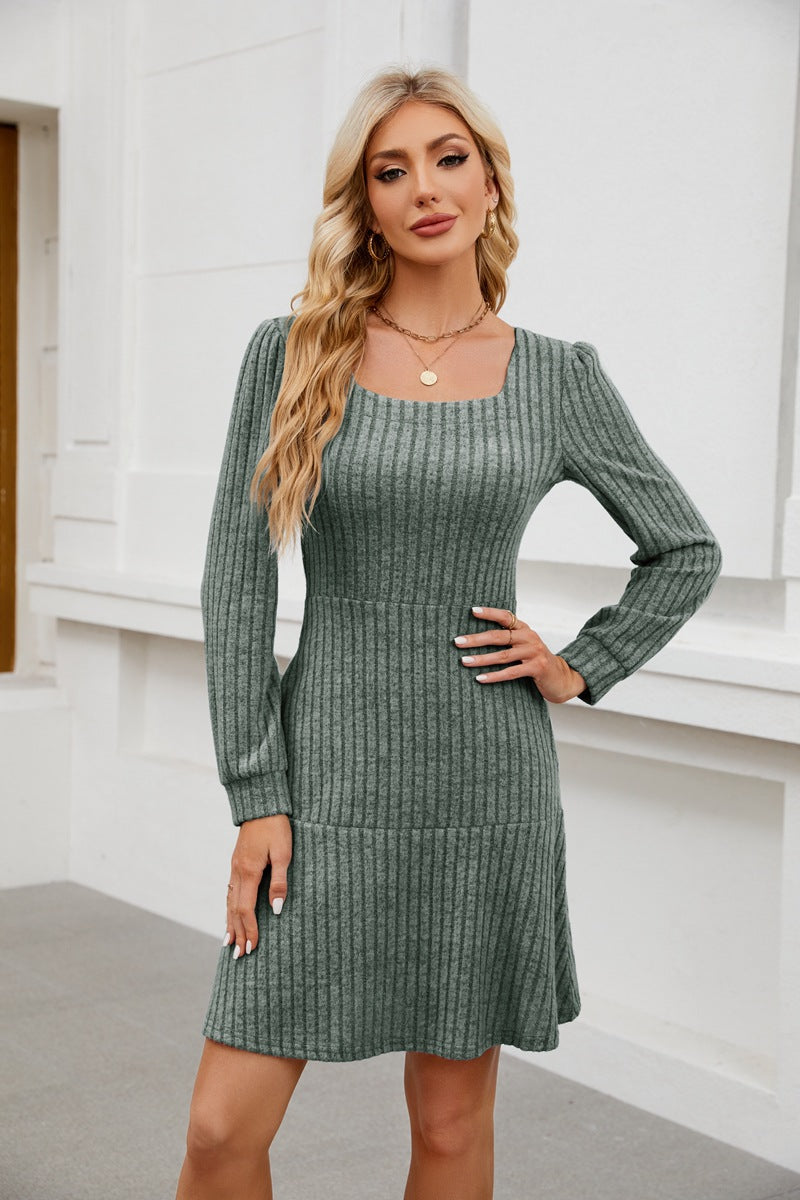 Robe midi tricotée Chic und Stil