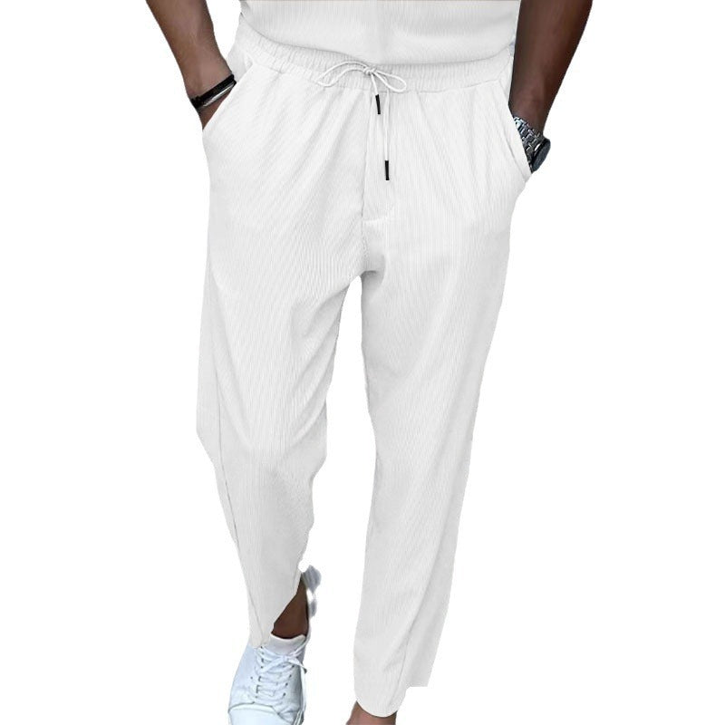 Comfortable men's lounge pants with side pockets Chic and Style