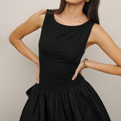 Dames Robe mini ludique avec jupe évasée et haut ajusté Chic und Stil