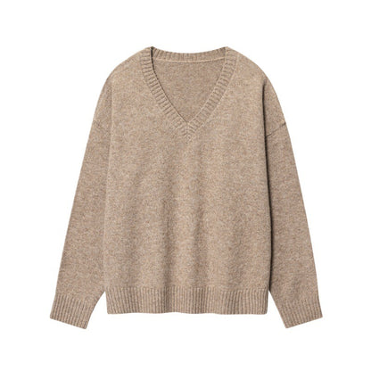 Dames Pullover V-encolure Chic und Stil
