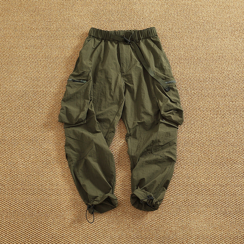 Men's cargo pants with practical pockets and elastic waistband Chic and Style