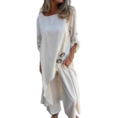 Robe midi décontractée pour femmes Chic und Stil