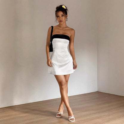 Chemisier pour femmes en style cocktail avec décolleté bandeau élégant Chic und Stil