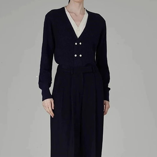 Cardigan en maille superposée pour femmes Chic und Stil