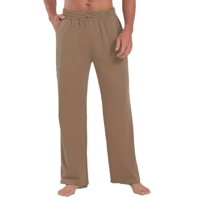 Comfortable casual pants for men with an adjustable waist and side pockets Chic and Style