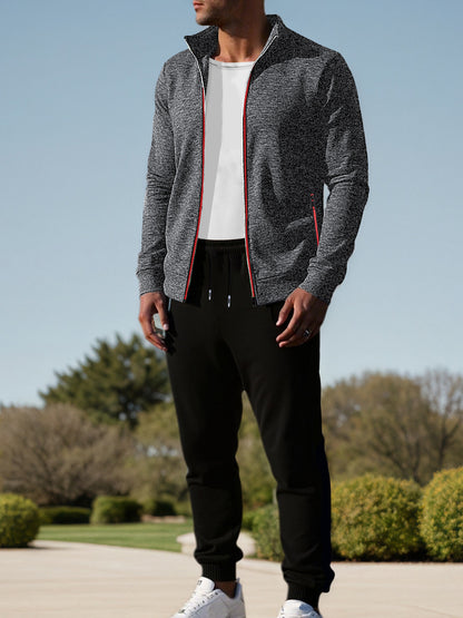 Veste de sport pour hommes en matériaux hautement élastiques et à coupe confortable Chic und Stil