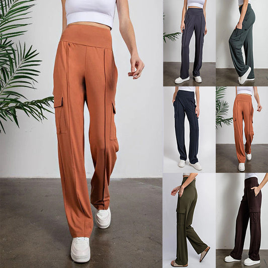 High waist cargo pants for women with convenient pockets Chic and Style