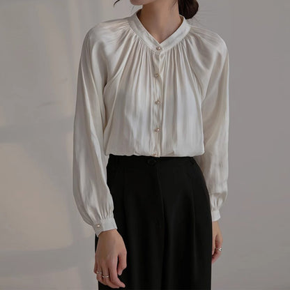 Blouse Élégante à Boutons pour Femmes Chic und Stil