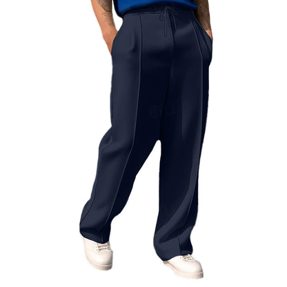 Breathable leisure pants for men with elastic waistband and side pockets Chic and Style